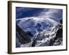 Wispy Clouds Form Near the Peaks Surrounding Mount Everest-null-Framed Photographic Print