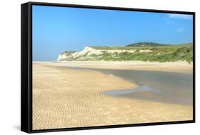 Wissant Beach Near Cap Blanc-Nez, Cote D'Opale, Region Nord-Pas De Calais, France, Europe-Gabrielle and Michel Therin-Weise-Framed Stretched Canvas