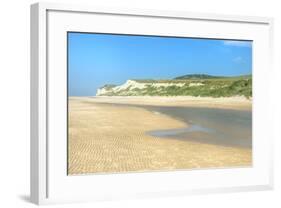 Wissant Beach Near Cap Blanc-Nez, Cote D'Opale, Region Nord-Pas De Calais, France, Europe-Gabrielle and Michel Therin-Weise-Framed Photographic Print