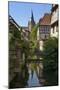 Wissembourg (Town), Old Town, Half-Timbered Houses, Water Jump, Church-Ronald Wittek-Mounted Premium Photographic Print