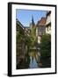 Wissembourg (Town), Old Town, Half-Timbered Houses, Water Jump, Church-Ronald Wittek-Framed Photographic Print