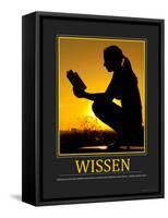 Wissen (German Translation)-null-Framed Stretched Canvas