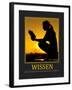 Wissen (German Translation)-null-Framed Photo