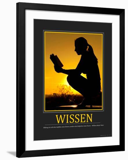 Wissen (German Translation)-null-Framed Photo