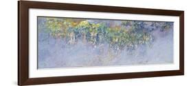 Wisteria, 1919-20-Claude Monet-Framed Giclee Print