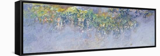 Wisteria, 1919-20-Claude Monet-Framed Stretched Canvas