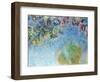 Wisteria, 1920-25-Claude Monet-Framed Giclee Print