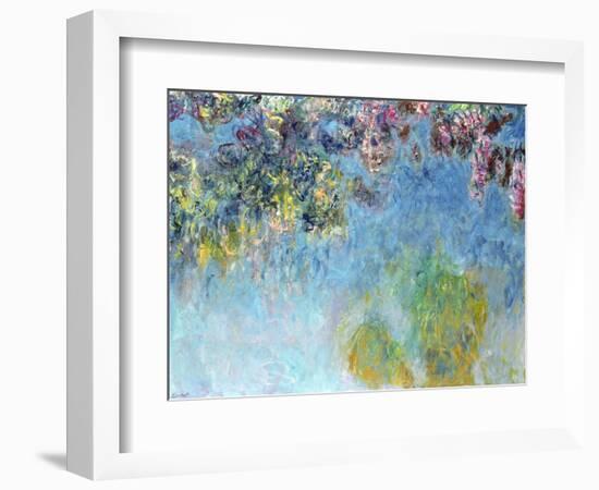 Wisteria, 1920-25-Claude Monet-Framed Giclee Print