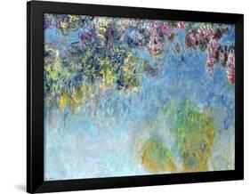 Wisteria, 1920-25-Claude Monet-Framed Giclee Print