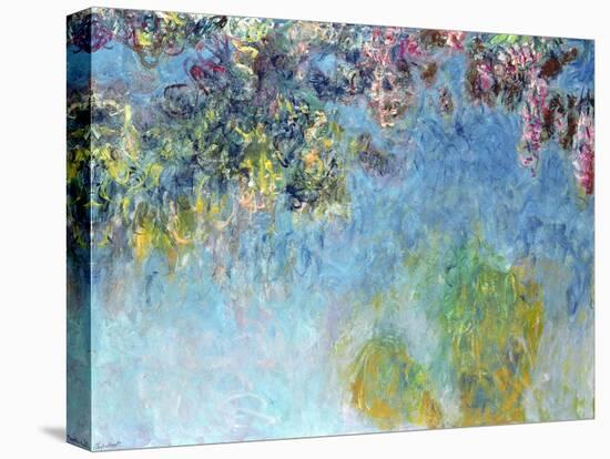 Wisteria, 1920-25-Claude Monet-Stretched Canvas