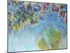 Wisteria, 1920-25-Claude Monet-Mounted Giclee Print