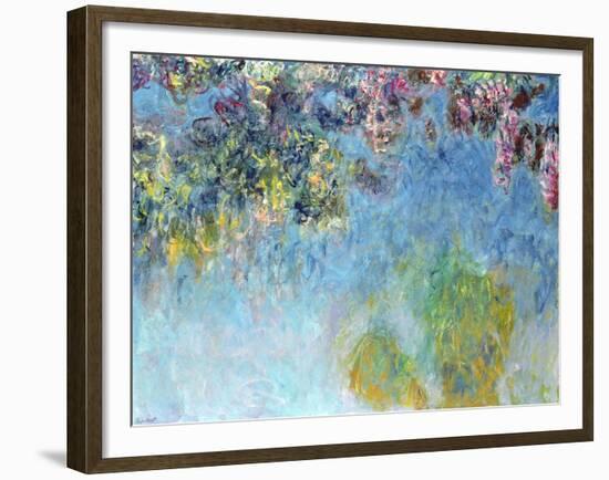 Wisteria, 1920-25-Claude Monet-Framed Giclee Print