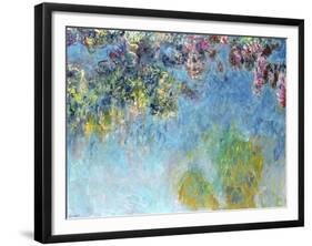 Wisteria, 1920-25-Claude Monet-Framed Giclee Print