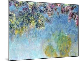 Wisteria, 1920-25-Claude Monet-Mounted Giclee Print