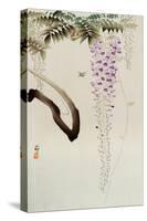 Wisteria and Bee-Koson Ohara-Stretched Canvas