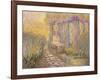 Wisteria Arbor-Judy Mastrangelo-Framed Giclee Print