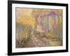 Wisteria Arbor-Judy Mastrangelo-Framed Giclee Print