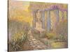 Wisteria Arbor-Judy Mastrangelo-Stretched Canvas