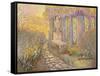 Wisteria Arbor-Judy Mastrangelo-Framed Stretched Canvas