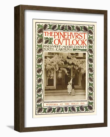 Wisteria at the Holly Inn-null-Framed Art Print