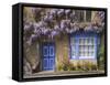 Wisteria-Covered Cottage-Richard Klune-Framed Stretched Canvas