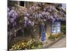 Wisteria-Covered Cottage-Richard Klune-Mounted Photographic Print