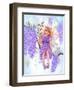 Wisteria Fairy-Judy Mastrangelo-Framed Giclee Print