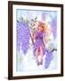 Wisteria Fairy-Judy Mastrangelo-Framed Giclee Print