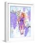 Wisteria Fairy-Judy Mastrangelo-Framed Giclee Print