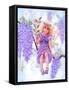 Wisteria Fairy-Judy Mastrangelo-Framed Stretched Canvas