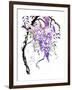 Wisteria Garden I-Nan Rae-Framed Art Print