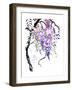 Wisteria Garden I-Nan Rae-Framed Art Print