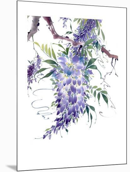 Wisteria Garden II-Nan Rae-Mounted Art Print