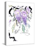 Wisteria Garden III-Nan Rae-Stretched Canvas