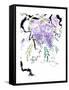 Wisteria Garden III-Nan Rae-Framed Stretched Canvas