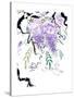 Wisteria Garden III-Nan Rae-Stretched Canvas