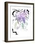 Wisteria Garden III-Nan Rae-Framed Art Print