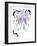 Wisteria Garden III-Nan Rae-Framed Art Print