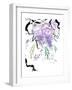 Wisteria Garden III-Nan Rae-Framed Art Print