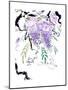 Wisteria Garden III-Nan Rae-Mounted Art Print