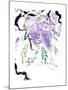 Wisteria Garden III-Nan Rae-Mounted Art Print