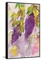 Wisteria I-Beverly Dyer-Framed Stretched Canvas