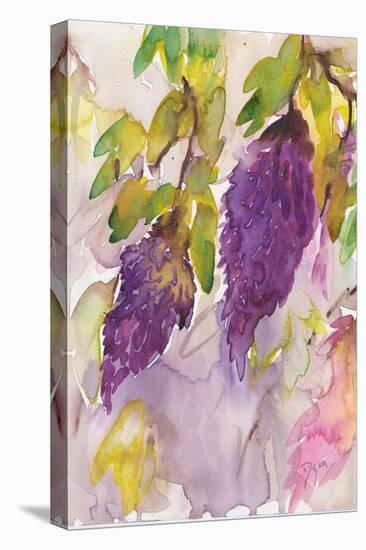 Wisteria I-Beverly Dyer-Stretched Canvas