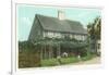 Wisteria Lodge, Hussey Street, Nantucket, Massachusetts-null-Framed Art Print