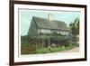 Wisteria Lodge, Hussey Street, Nantucket, Massachusetts-null-Framed Premium Giclee Print