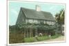 Wisteria Lodge, Hussey Street, Nantucket, Massachusetts-null-Mounted Premium Giclee Print