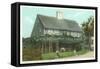 Wisteria Lodge, Hussey Street, Nantucket, Massachusetts-null-Framed Stretched Canvas