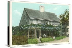 Wisteria Lodge, Hussey Street, Nantucket, Massachusetts-null-Stretched Canvas