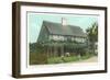 Wisteria Lodge, Hussey Street, Nantucket, Massachusetts-null-Framed Art Print