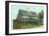 Wisteria Lodge, Hussey Street, Nantucket, Massachusetts-null-Framed Art Print